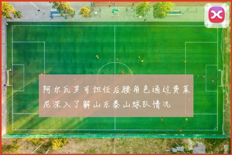 阿尔瓦罗可担任后腰角色通过费莱尼深入了解山东泰山球队情况